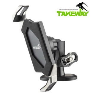 【PUPU SHOP】TAKEWAY LA3go-PH05 黑隼Z手機座–Gogoro油杯版