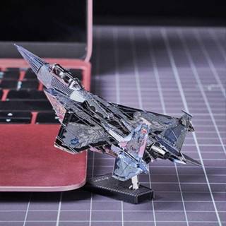 ◎MARS益智玩具◎F15鷹式戰鬥機--3D立體金屬拼圖-創意diy金屬模型-蝕刻片
