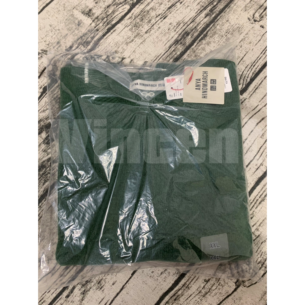 全新 現貨 Uniqlo ANYA HINDMARCH 毛衣 XXL 2XL 手套L 整套賣