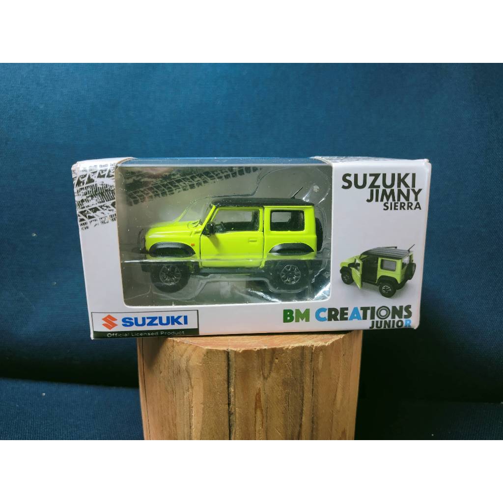 [CRIXUS] 1/64 BM Creations Suzuki Jimny 萊姆綠 二手拆擺 合金車