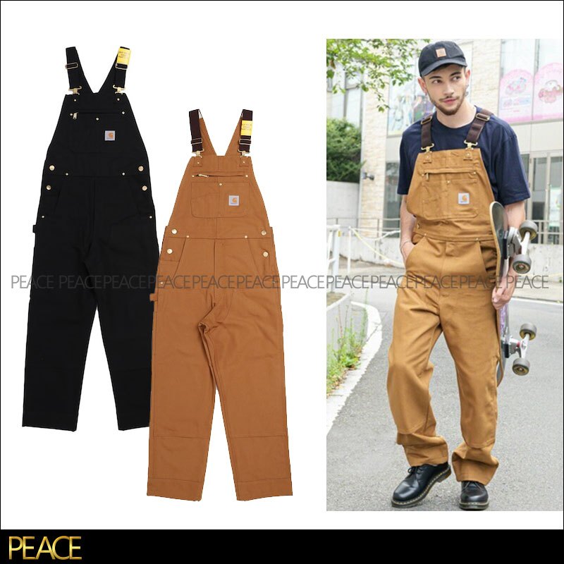 【PEACE】Carhartt Relaxed Fit 102776 Duck Bib Overal 工作 吊帶褲