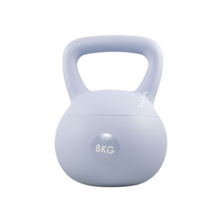 軟式壺鈴8公斤(8KG/甩啞鈴/深蹲/Kettlebell/握把啞鈴/包膠壺鈴)