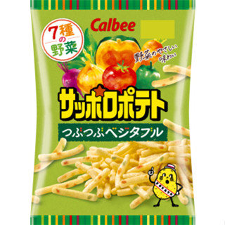 日本 calbee 加樂比 野菜薯條餅乾 野菜薯條 72g