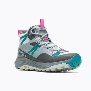 【MERRELL 美國】女款 SIREN 4 MID GORE-TEX 中筒登山鞋 灰綠 ML037284 運動 徒步