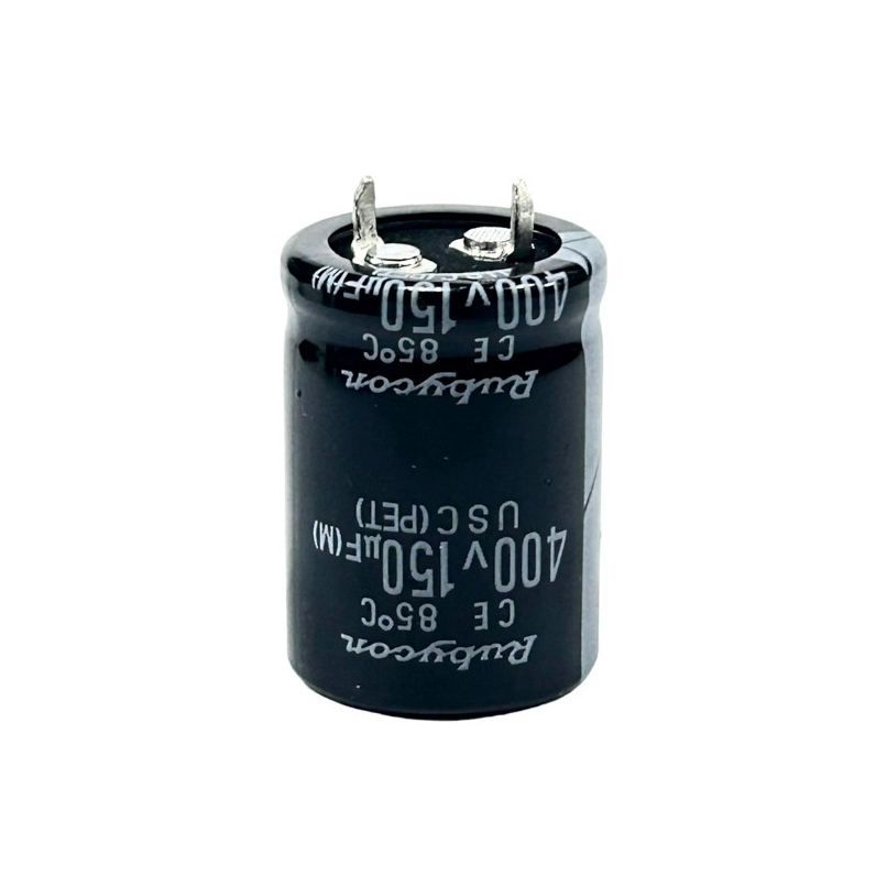 Rubycon USC系列 400V 150uF 22×30mm 高壓電解電容 電容器 牛角電容
