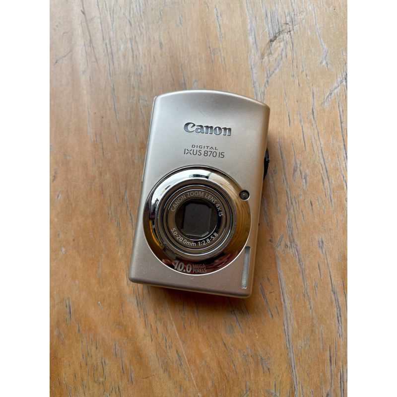 no.837 CAnon IXUS 870is 經典CCD攜帶數位相機