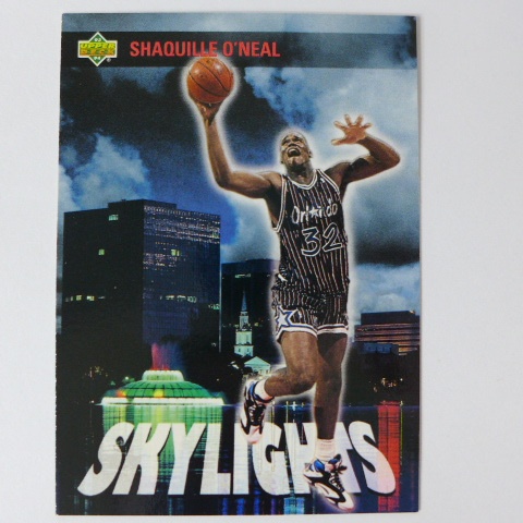 ~Shaquille O'Neal/俠客.歐尼爾~名人堂/大白鯊 1993年UD SKYLIGHTS.NBA籃球卡
