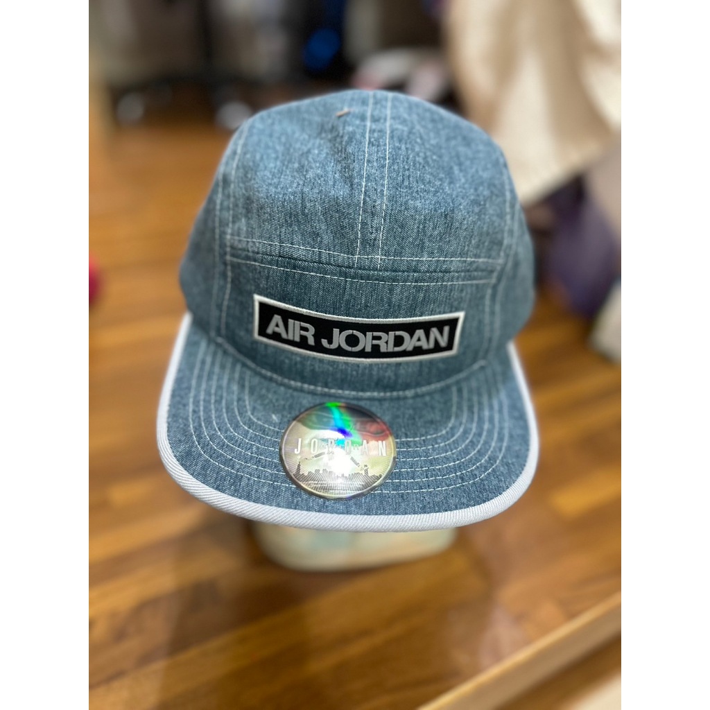 NIKE JORDAN 藍 帽子 布面材質 可調鬆緊 631676-483