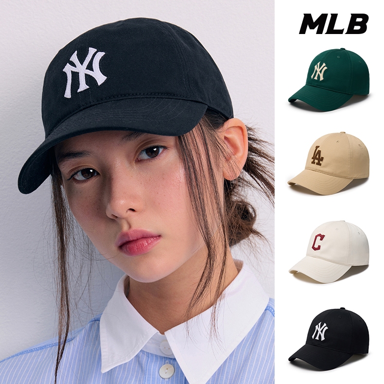 MLB N-COVER 可調式軟頂 棒球帽 道奇/守護者/洋基隊(3ACPB064N-四款任選)【官方旗艦店】