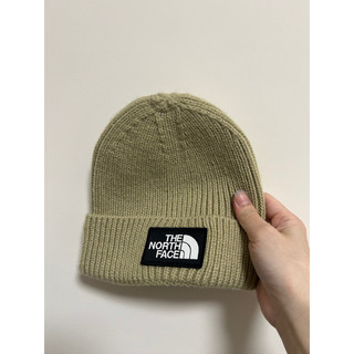 the north face 毛帽 奶茶色男女皆可 （售出）