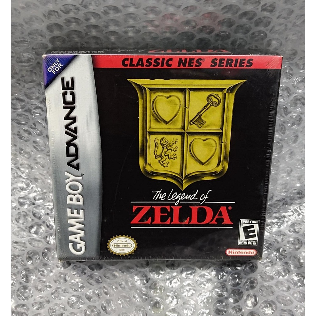 GBA　薩爾達傳說 英文版 (紅白機 初代復刻版 The Legend of Zelda)　美國版 絕版品 全新品