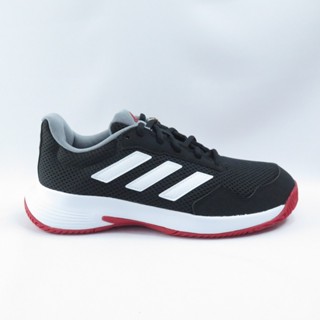 ADIDAS Game Spec 2 ID2471 男女 休閒鞋 網球鞋 透氣 黑白紅 大尺碼【iSport愛運動】