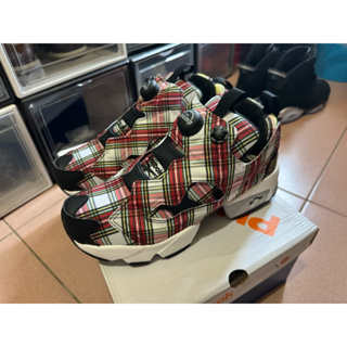 全新盒裝 台灣公司貨24CM REEBOK INSTAPUMP PUMP FURY OG XGIRL 女鞋 聯名 格紋