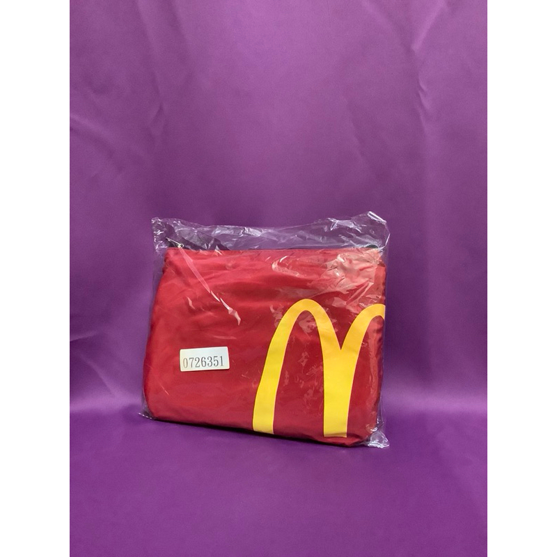 《全新》麥當勞經典Logo收納後背包 可收納