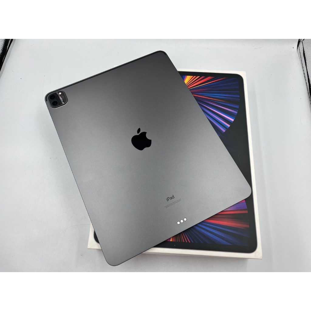§轉機站§ 外觀漂亮 盒裝 蘋果平板 iPad Pro5 5代 12.9吋 (2021) wifi 128G 灰色 20