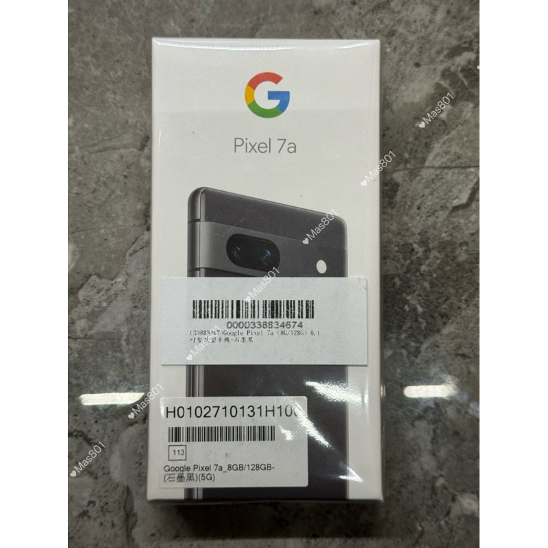 (含稅+10%蝦幣) Google Pixel 7a (8G/128G) 現貨