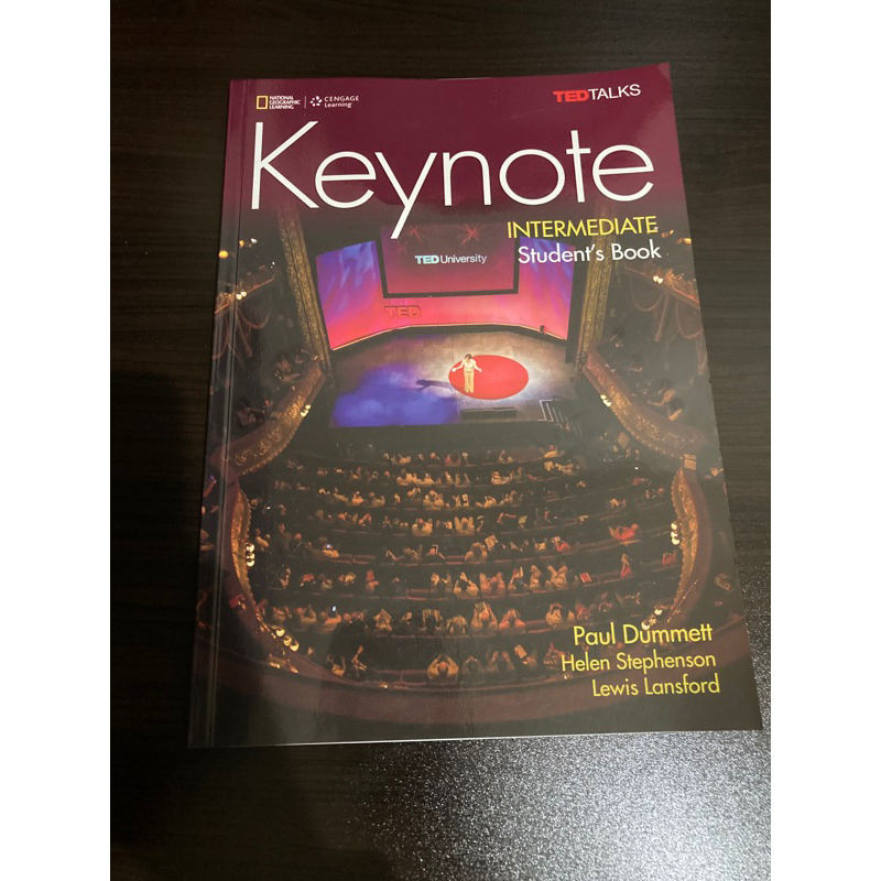 ［近全新］Keynote Intermediate: Student’s Book + DVD-ROM