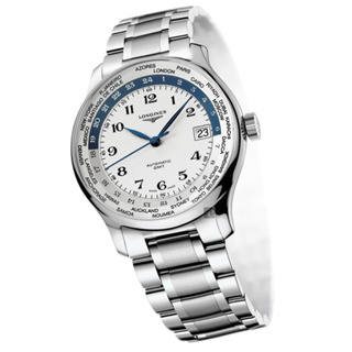 全新LONGINES 浪琴 Master Collection GMT 世界時區機械錶