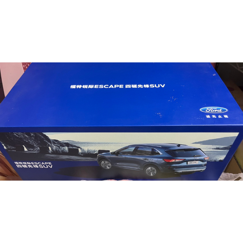 現貨 福特 FORD ALL NEW KUGA Escape 星焰藍 1/18 模型車