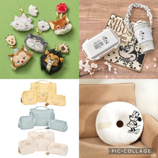 ☘️預購 可愛☘️ 日本 迪士尼 米妮日 米妮 米奇 路西法 瑪莉貓 鑰匙圈 包包 餐具 收納包 保溫瓶 零錢包 毛巾