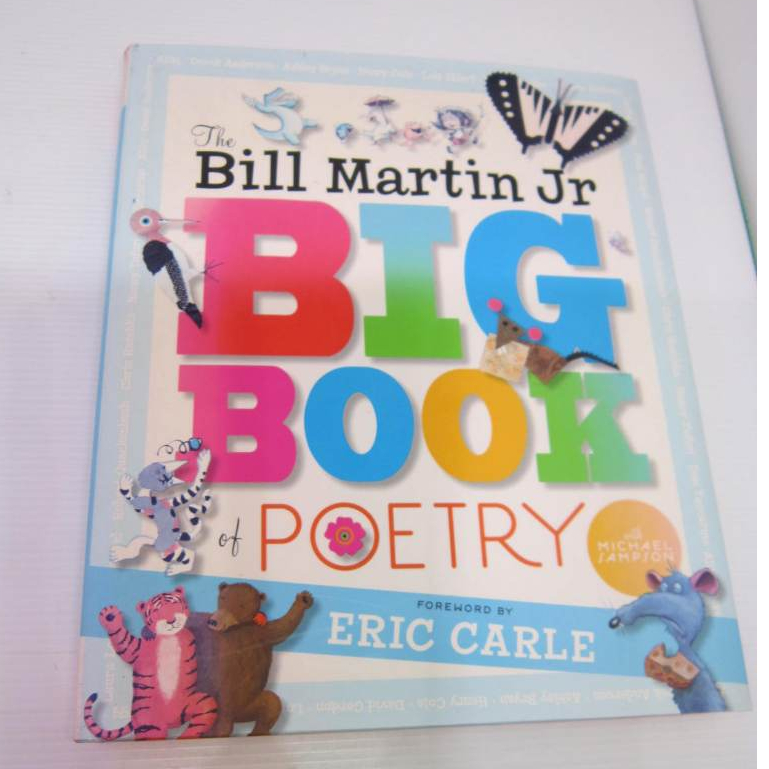 「二手書」The Bill Martin Jr Big Book of Poetry 英文繪本 Eric Carle