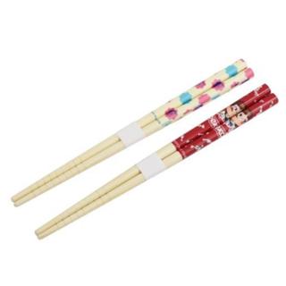 免運(特價)凱蒂貓 Hello Kitty 蠟筆小新 不二家牛奶妹 史迪奇 2入竹筷組(ANT4W/21CM) 多款任選