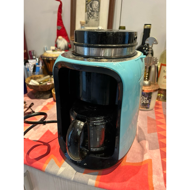Hiles 自動研磨美式咖啡機 tiffany藍