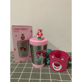 （現貨)✨Toy Story玩具總動員✨熊抱哥吸管鋼杯 不鏽鋼水杯