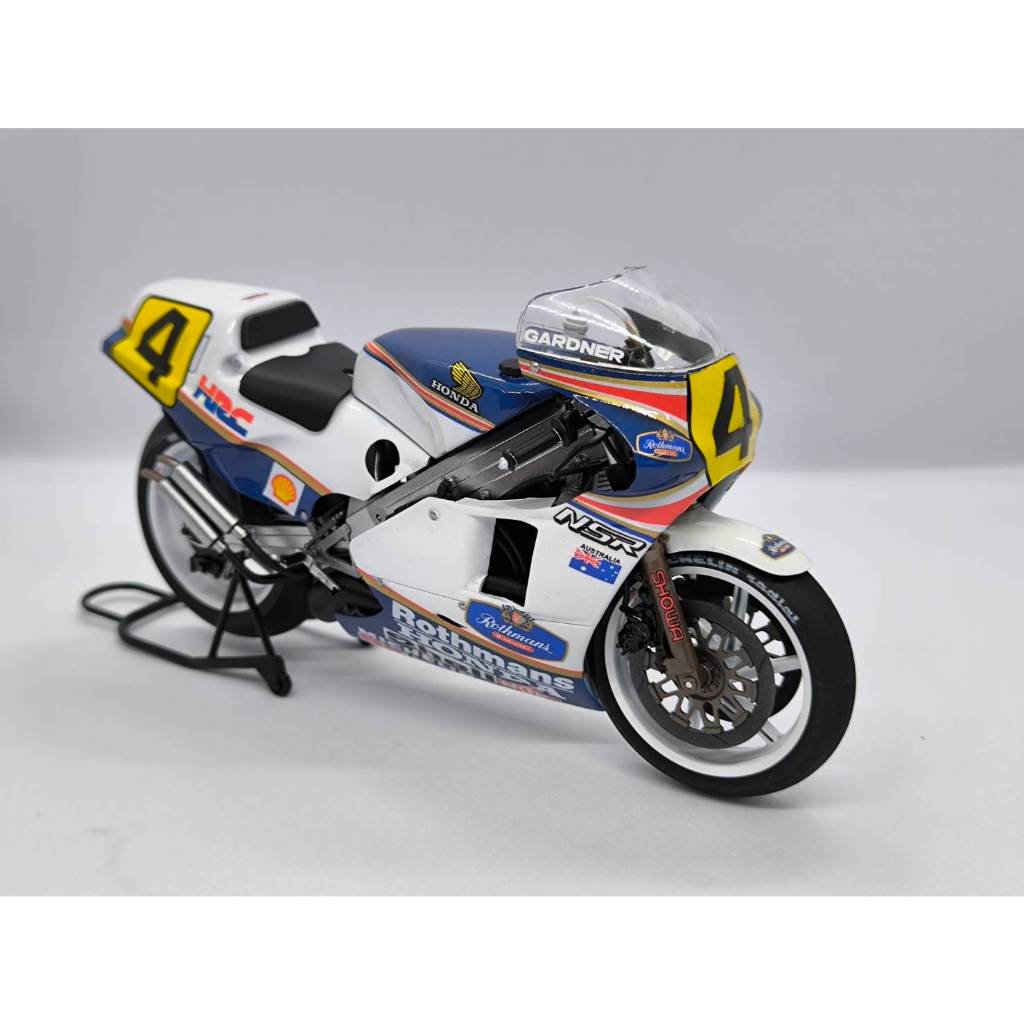 [阿彰完成品] TAMIYA 1/12 14055 HONDA NSR500 86 GARDNER 澳洲卡多納