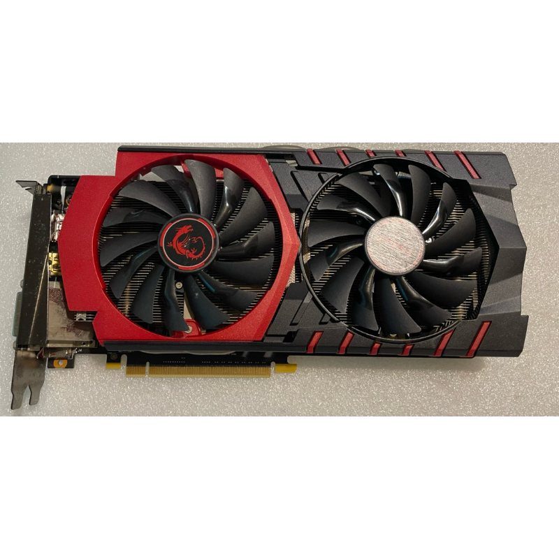 微星紅龍 2GB 顯示卡 MSI GTX 960 GAMING 2G PCIE DVI DP x 2 HDMI x 2