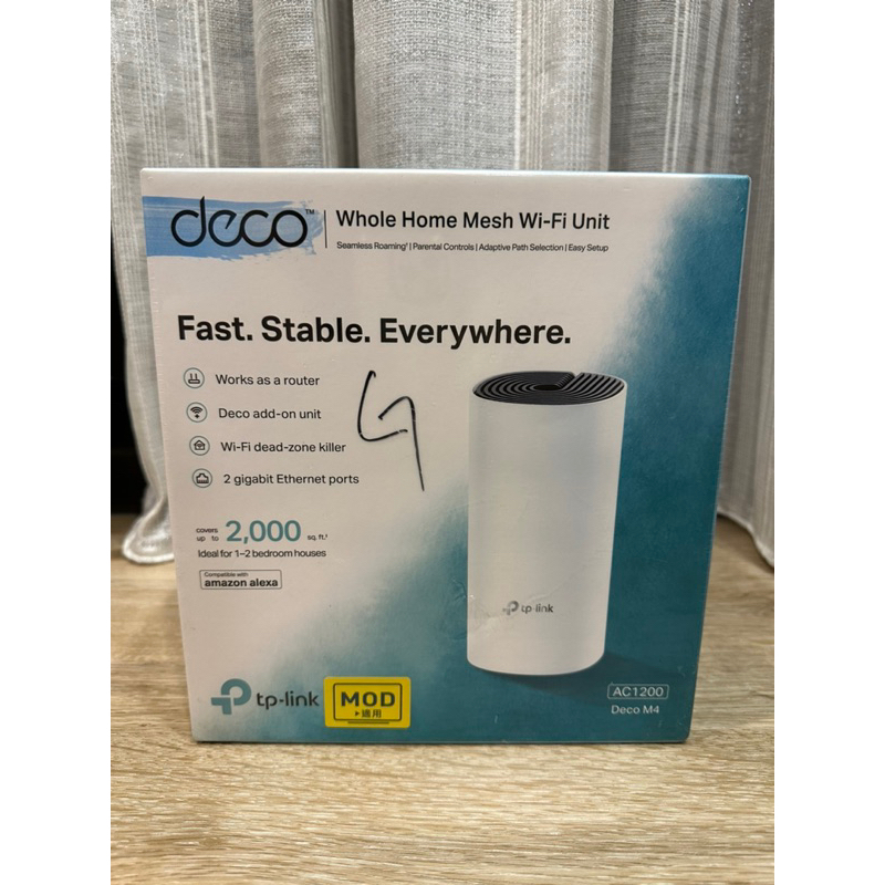 TP-Link Deco M4 AC1200 Mesh 網狀路由器 wifi分享器 無線網路分享器