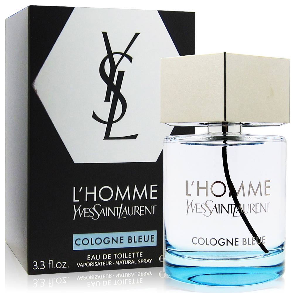 【香水專賣店】YSL L'Homme Cologne Bleue 天之驕子海洋男性淡香水(100ml)