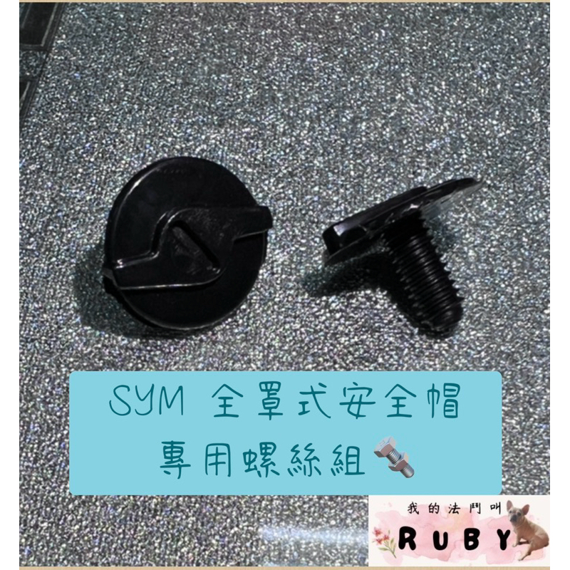 《Evo製造》SYM 全罩式安全帽 （CA-503)公司帽 專用螺絲組🔩（一組2顆）