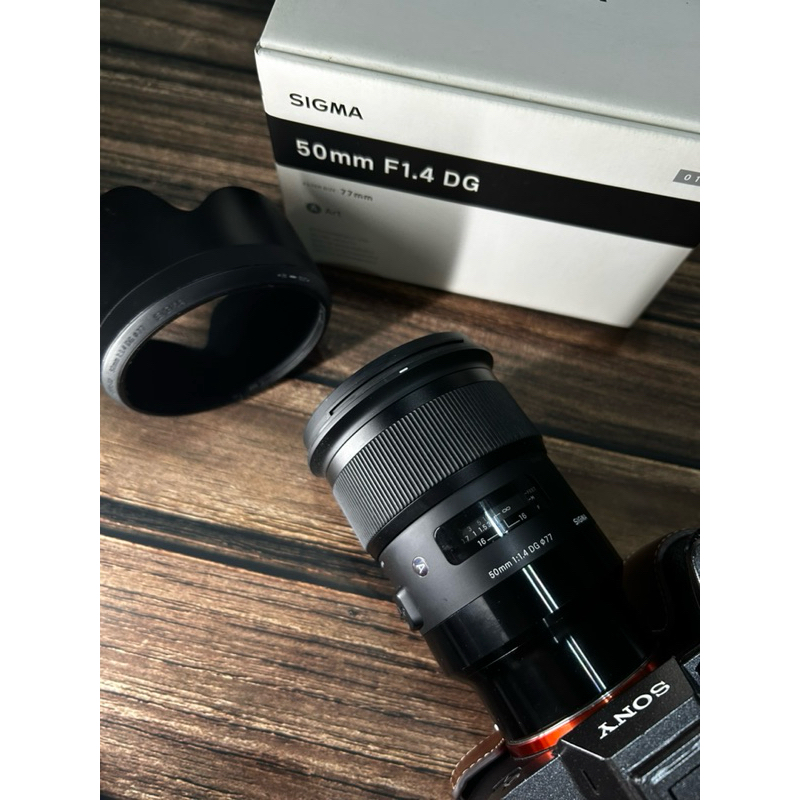 sigma 50mm f1.4 for Sony 二手  公司貨