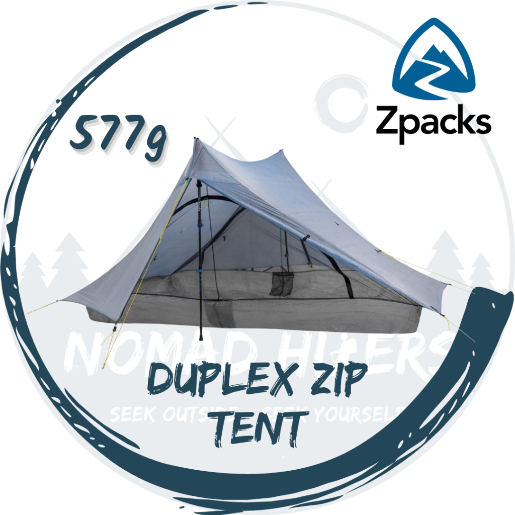 【游牧行族】*現貨* Zpacks Duplex Zip Tent 超輕量雙人拉鍊帳 577g 非自立 單層帳 登山