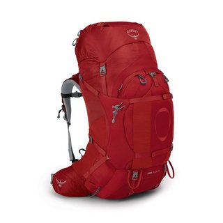 【OSPREY 美國】Ariel Plus 60 女款 登山背包 M/L 玉髓紅 60L 登山大背包 百嶽背包 戶外背包