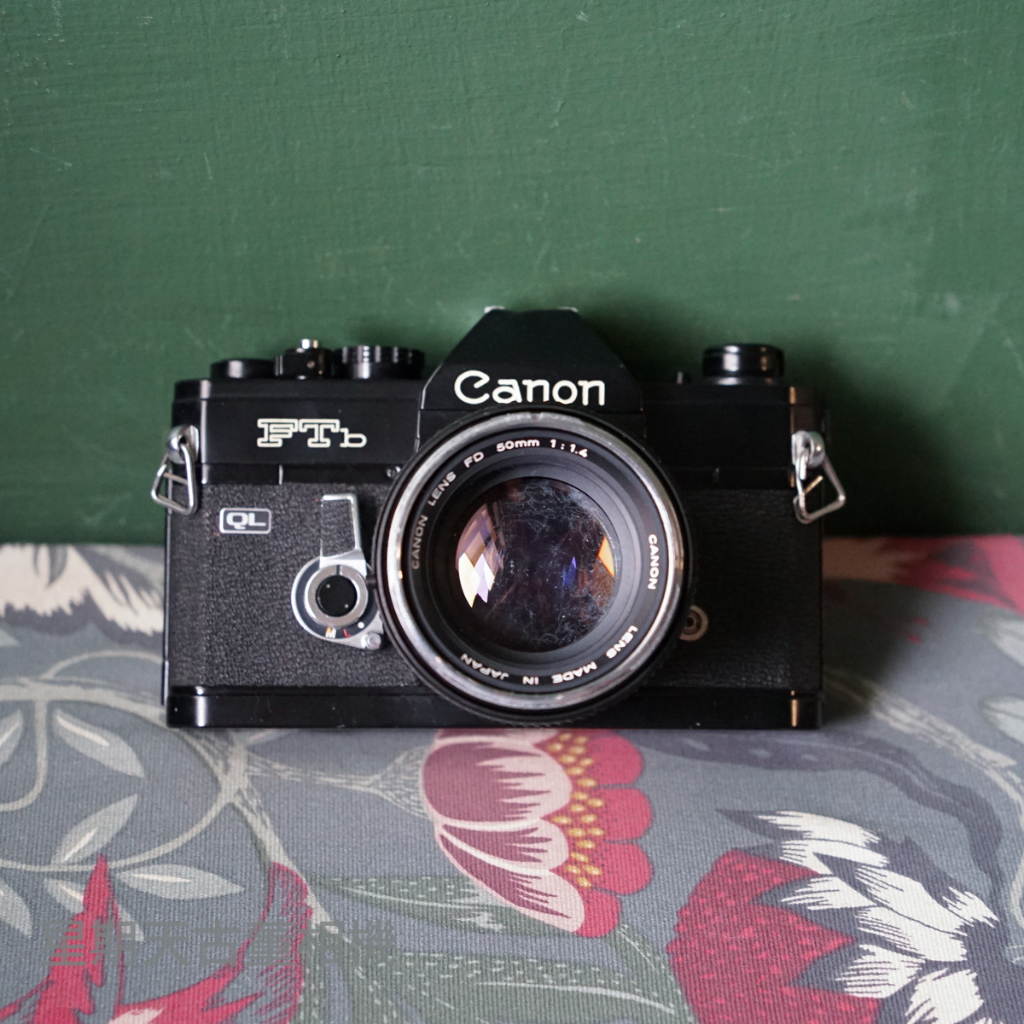 【星期天古董相機】Canon FTB QL+FD 50mm F1.4 底片單眼相機 SLR