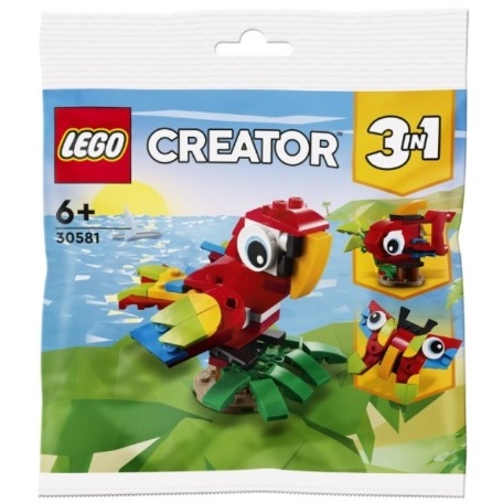樂高 CREATOR polybag-LEGO 30581 熱帶鸚鵡