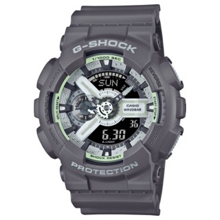 G-SHOCK / GA-110HD-8A / 卡西歐 CASIO [ 官方直營 ] 深灰色基底發光零件設計