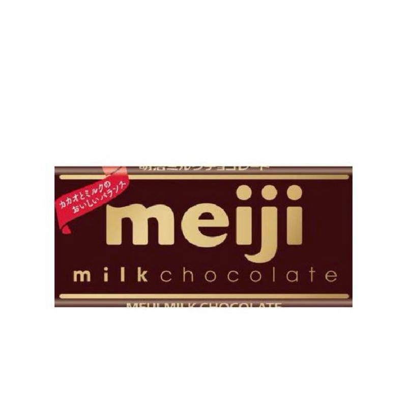 meiji 明治 片裝 巧克力 牛奶巧克力