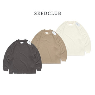 【nnmstore】Seed Club KNITTED PULLOVER 日系華夫格基礎長Tee