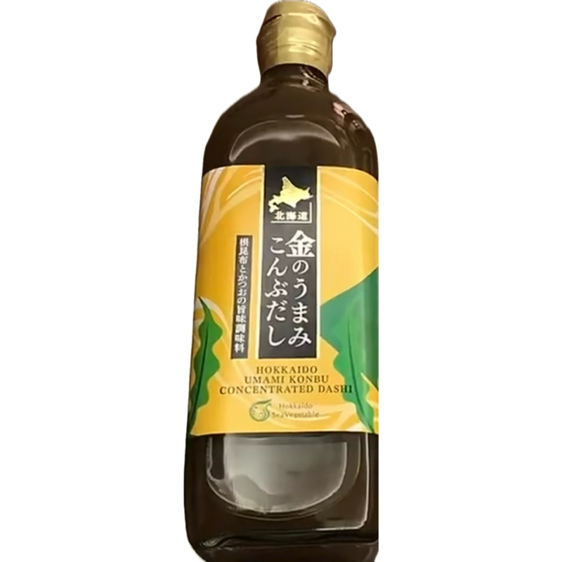 宅配免運（3月特價，6瓶組）日本北海道根昆布濃縮高湯美味組 (500ml/瓶x6瓶)