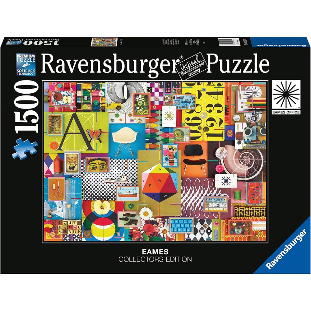 德國Ravensburger 維寶拼圖 伊姆斯紙牌屋(1500P) RV16951