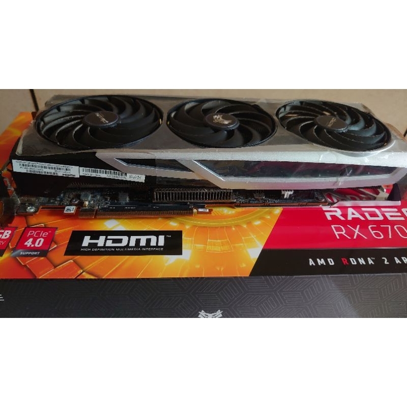 藍寶石SAPPHIRE NITRO+ AMD Radeon™ RX 6700 XT 12G GDDR6