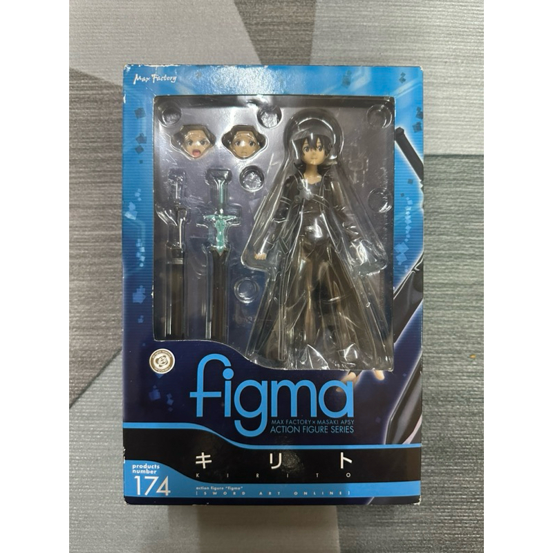 日版 全新未拆 Figma 刀劍神域 SAO ALO 桐谷和人 174 桐人 OS