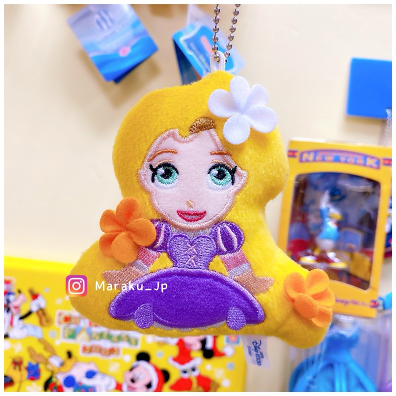 絕版品-日本海洋迪士尼樂園限定 長髮公主 樂佩 小美人魚 小比目魚 比目魚 吊飾 別針 鑰匙圈 娃娃