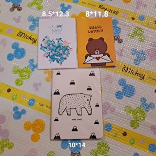 迷你筆記本 北極熊 貓咪花卉 Line Friends