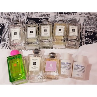 Jo Malone 絕版系列 法國青檸花／薰衣草與芫荽／黑香根草咖啡／南美番荔枝／白茉莉與薄荷／玫瑰／接骨木花果醬 分裝