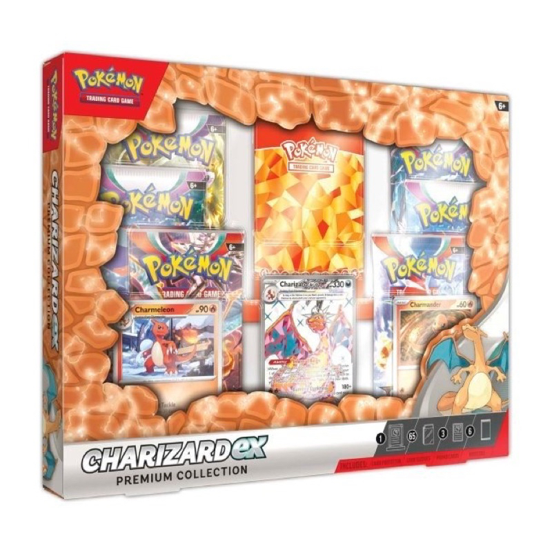 Pokemon PTCG美版 國際版(寶可夢 朱&amp;紫 噴火龍 ex禮盒 高級禮盒)Charizard