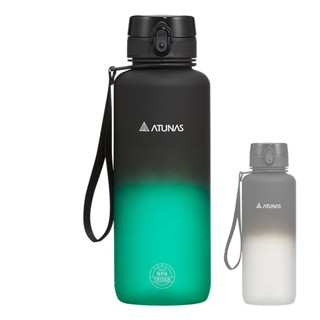 ATUNAS漸層炫彩運動水壺1500ml(大容量水瓶/環保瓶/運動杯/無毒/Tritan)